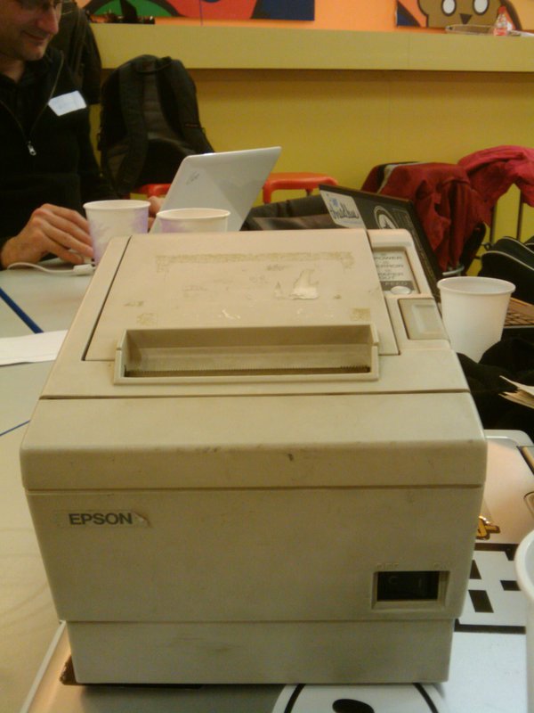 Epson printer at #bcne3